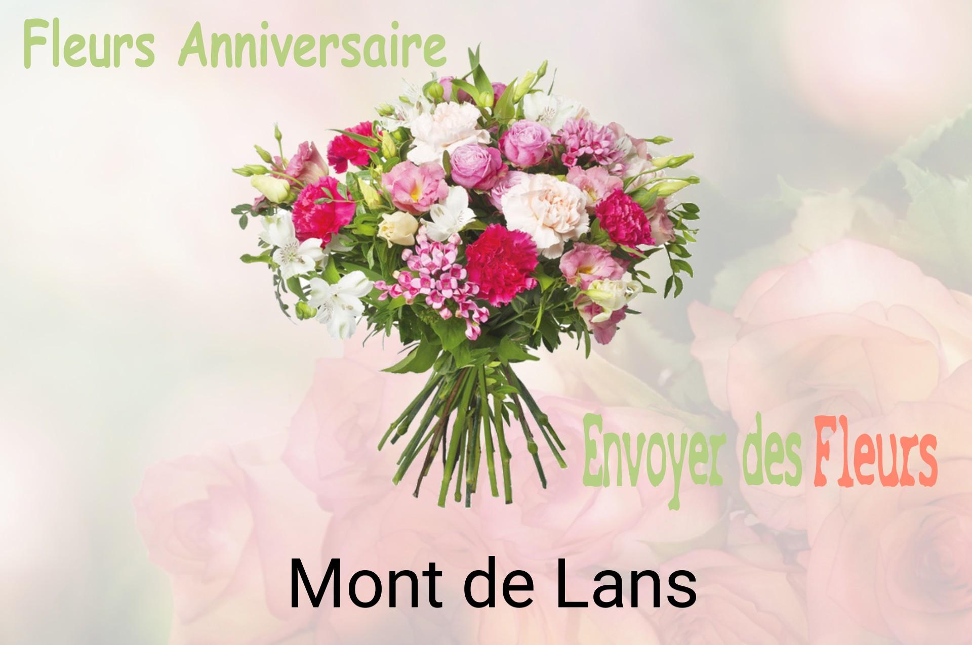 Bouquet de fleurs d’anniversaire livré à Mont-de-Lans
